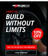 Element Wheels coupon verification screenshot