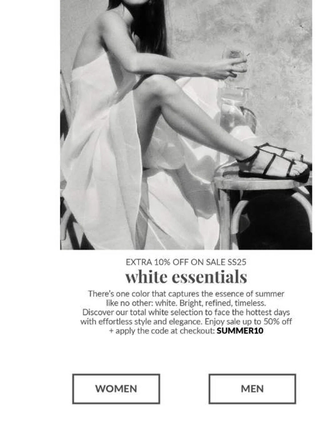 Eleonora Bonucci promo code screenshot showing code SUMMER10 applied at Eleonora Bonucci checkout page. Uploaded by SimplyCodes community member 6d796e616d656973 on Jul 21, 2025