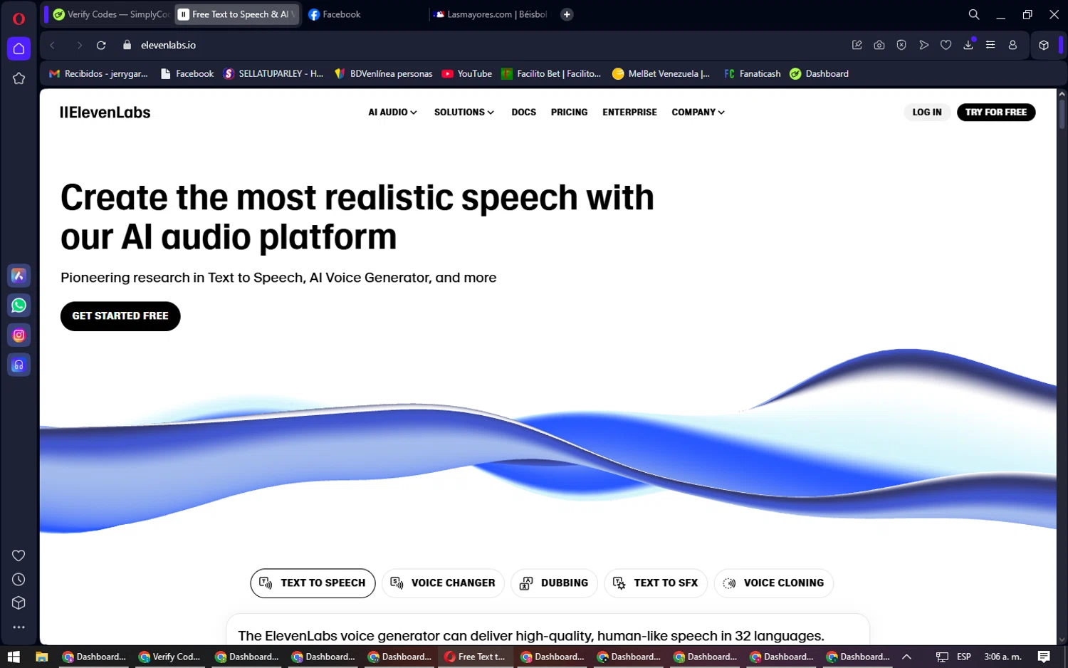 ElevenLabs AI checkout page showing ElevenLabs AI promo code box | Screenshot taken by SimplyCodes community member on Feb 26, 2025