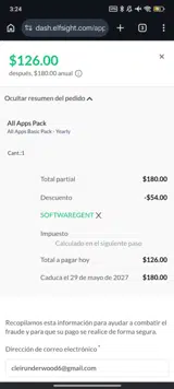 SOFTWAREGENT coupon verification screenshot