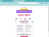 BIRTHDAY2024 coupon verification screenshot