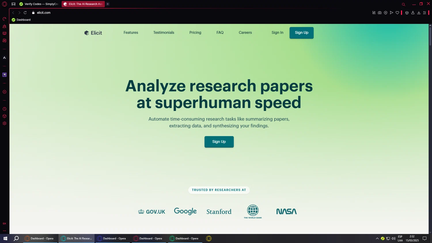Elicit promo code screenshot showing code Chang applied at Elicit checkout page. Uploaded by SimplyCodes community member ValueWarden4201 on Mar 15, 2025