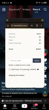 STACKITUP coupon verification screenshot