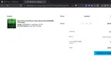 WELCOME coupon verification screenshot