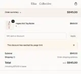 ECF3GVKMTFL coupon verification screenshot