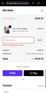 FEB10 coupon verification screenshot