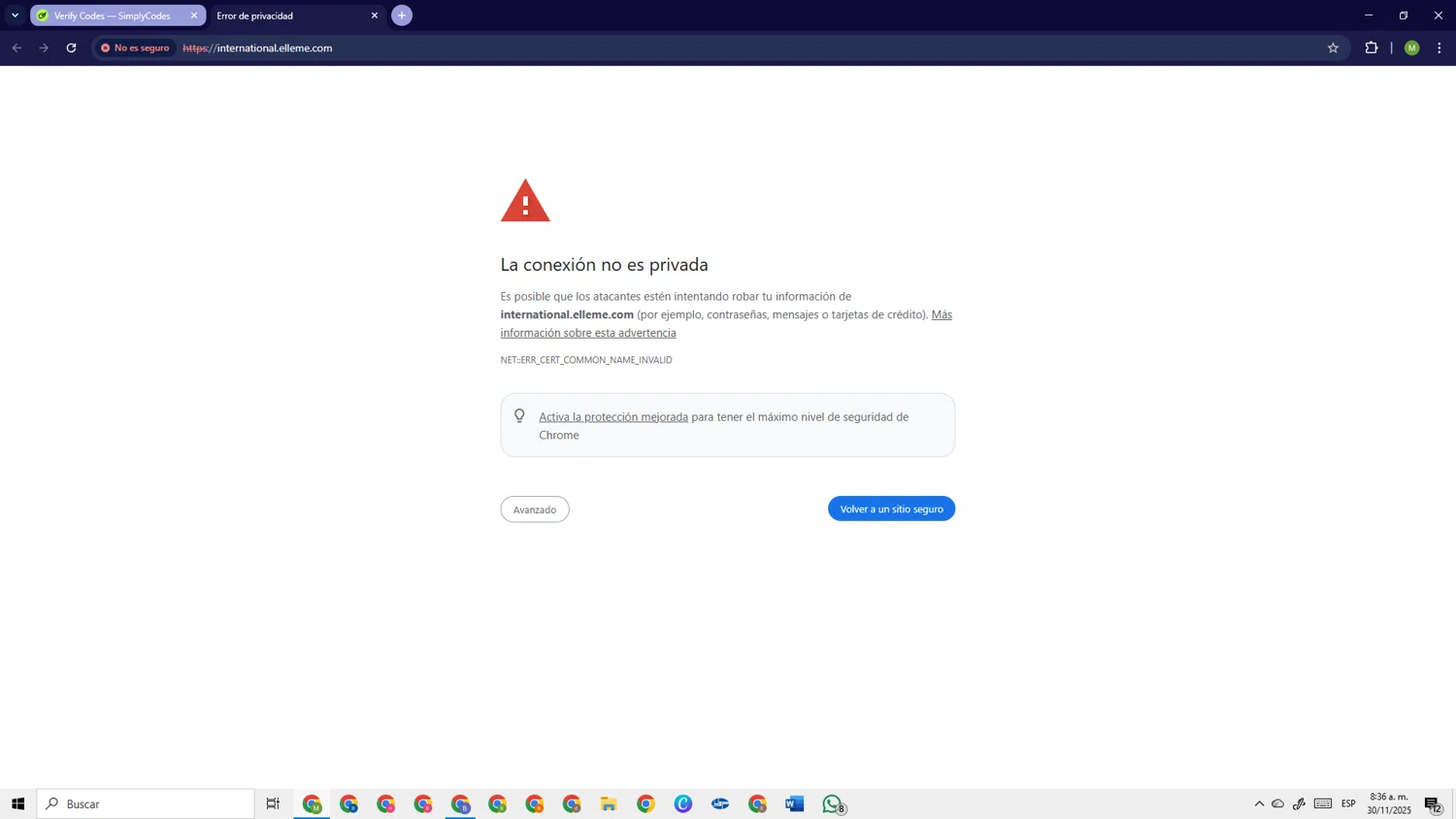 Elleme discount code screenshot showing code VIP15 applied at Elleme checkout page. Uploaded by SimplyCodes community member PrimeSage6924 on Nov 30, 2025