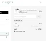 WELCOME coupon verification screenshot