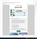 Elliott Beach Rental coupon verification screenshot