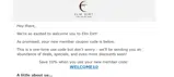 Elm Dirt coupon verification screenshot