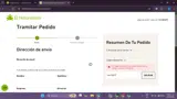 El Naturalista coupon verification screenshot