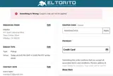 RAMSNACHOS coupon verification screenshot