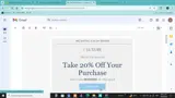INSIDER20 coupon verification screenshot