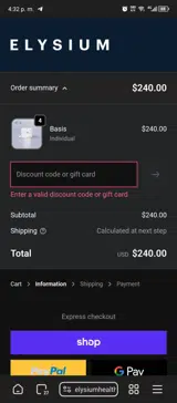 WSJ15 coupon verification screenshot