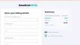 WELCOME10 coupon verification screenshot