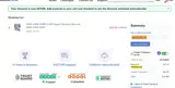 MANUAL15 coupon verification screenshot