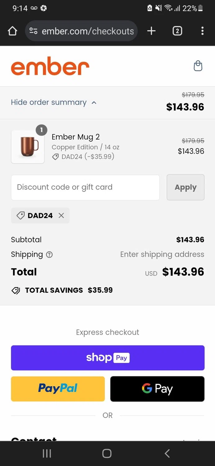 Ember Promo Codes 10 Off July 2024