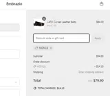 MOM15 coupon verification screenshot