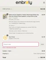 GIFTDAD coupon verification screenshot