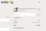 SAMPLE15 coupon verification screenshot
