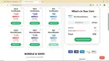 eMedCert coupon verification screenshot