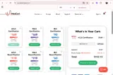 eMedCert coupon verification screenshot