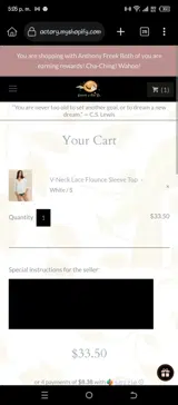 MIYU10 coupon verification screenshot