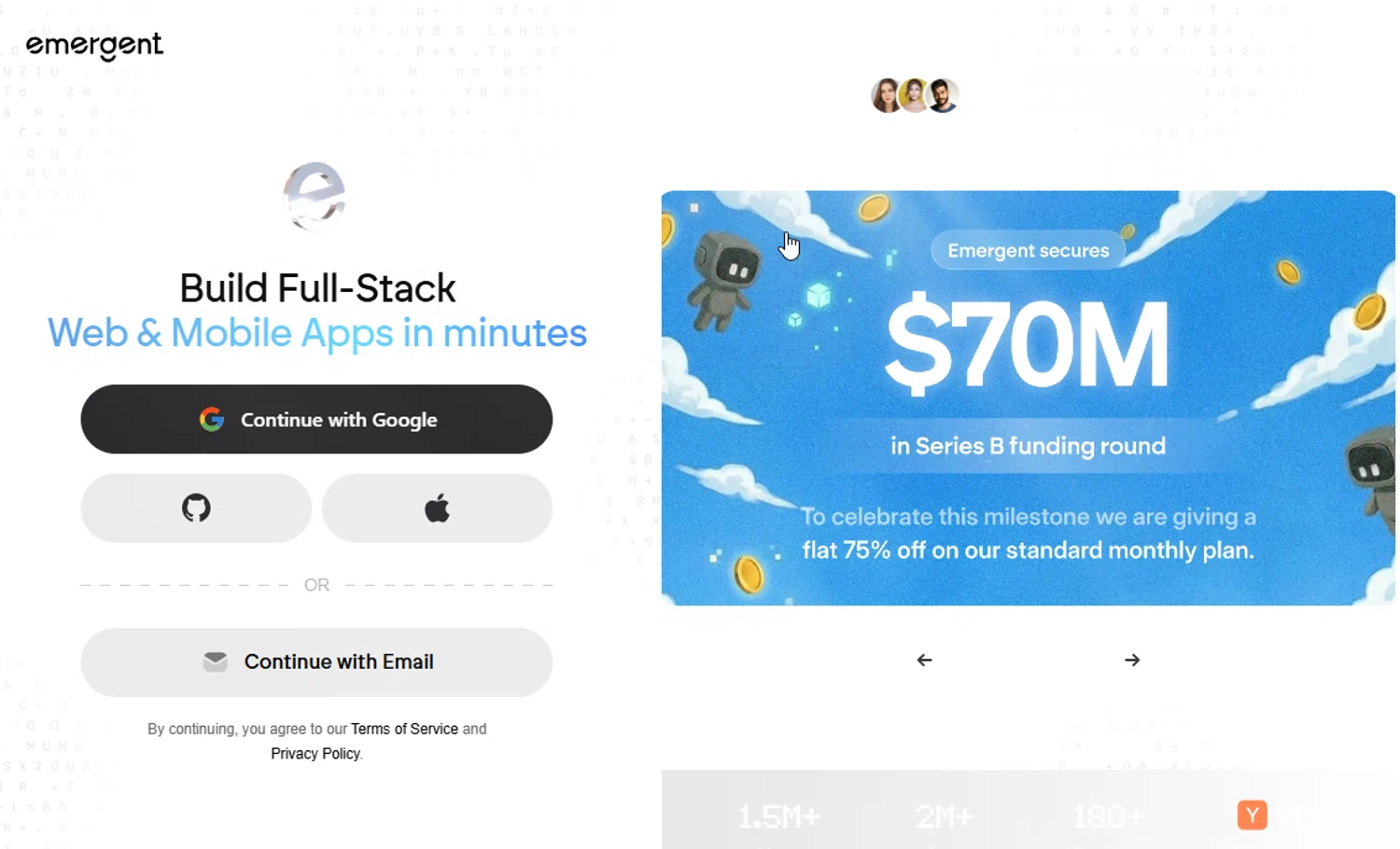 Emergent promo code screenshot showing code KAZEM applied at Emergent checkout page. Uploaded by SimplyCodes community member BudgetGuardian5712 on Jan 27, 2026