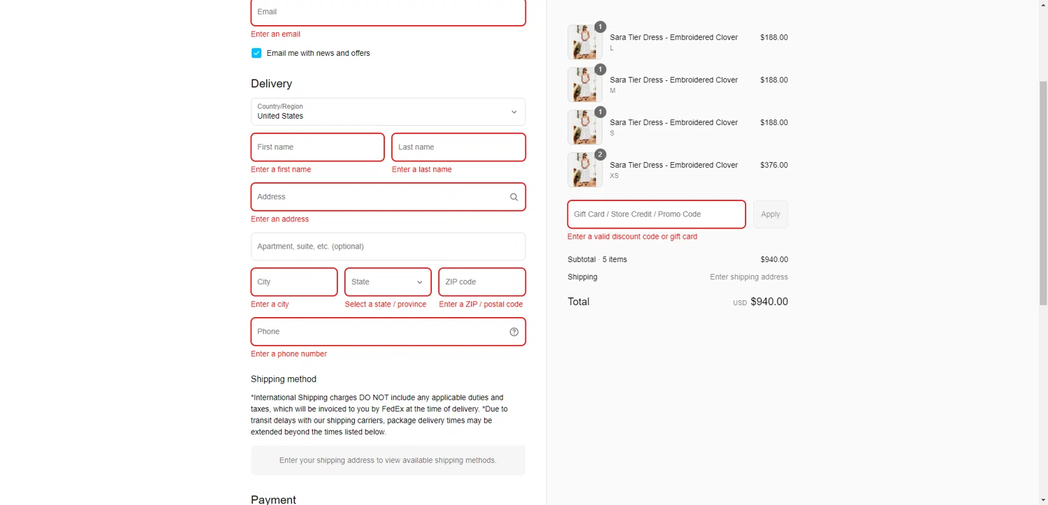 Emerson Fry promo code screenshot showing code CLKTOSHOP applied at Emerson Fry checkout page. Uploaded by SimplyCodes community member PromoAdmiral6652 on Jul 24, 2025
