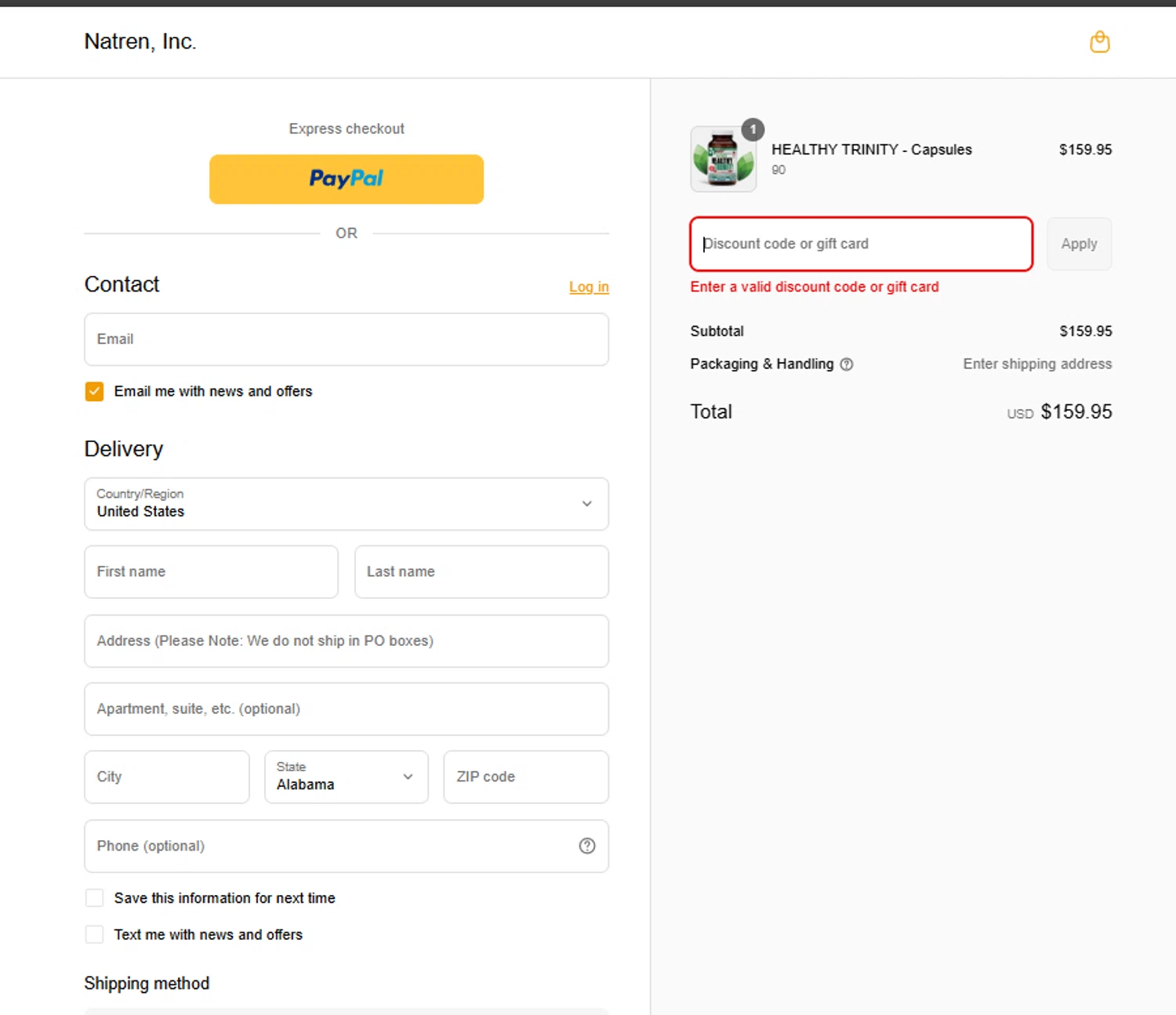 Emerson Fry promo code screenshot showing code CLKTOSHOP applied at Emerson Fry checkout page. Uploaded by SimplyCodes community member VoucherOwl4844 on Jul 24, 2025