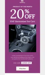car20-off coupon verification screenshot