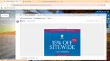 spring15 coupon verification screenshot