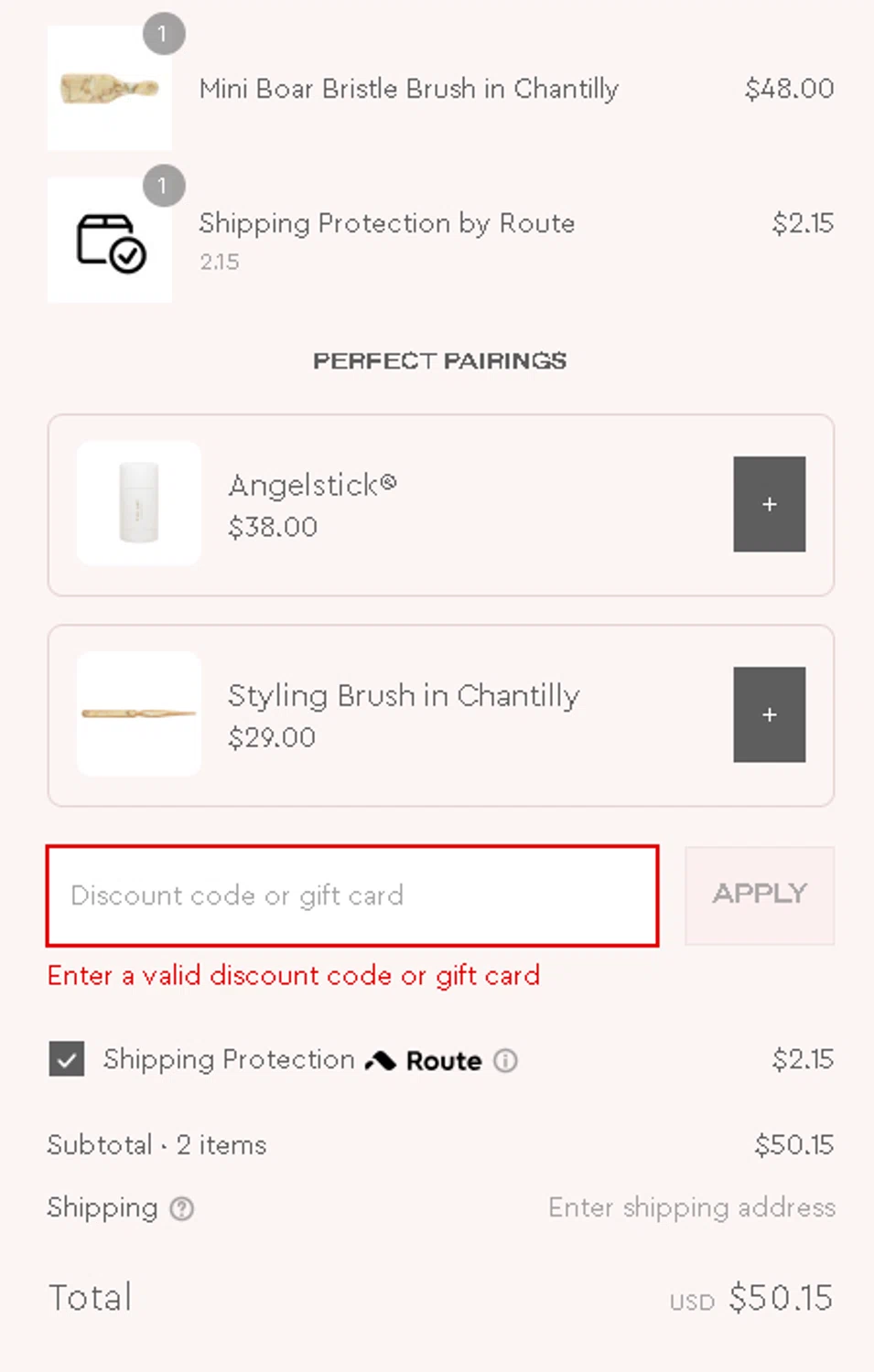 Emi Jay discount code screenshot showing code WELCOMESMS10 applied at Emi Jay checkout page. Uploaded by SimplyCodes community member ScanWizard9437 on Aug 24, 2025