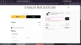 Emilia Wickstead coupon verification screenshot