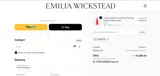 Emilia Wickstead coupon verification screenshot