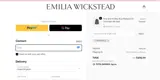 Emilia Wickstead coupon verification screenshot
