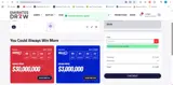 Emirates Draw coupon verification screenshot