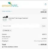 early20 coupon verification screenshot