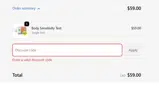 SPOOKY coupon verification screenshot