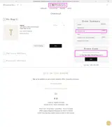 NEWEMPHASIS coupon verification screenshot