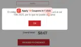 fd10 coupon verification screenshot
