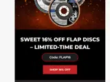 FLAP16 coupon verification screenshot