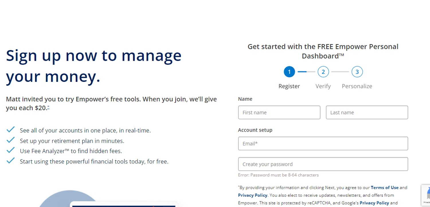 Empower checkout page showing Empower promo code box | Screenshot taken by SimplyCodes community member on Feb 23, 2024