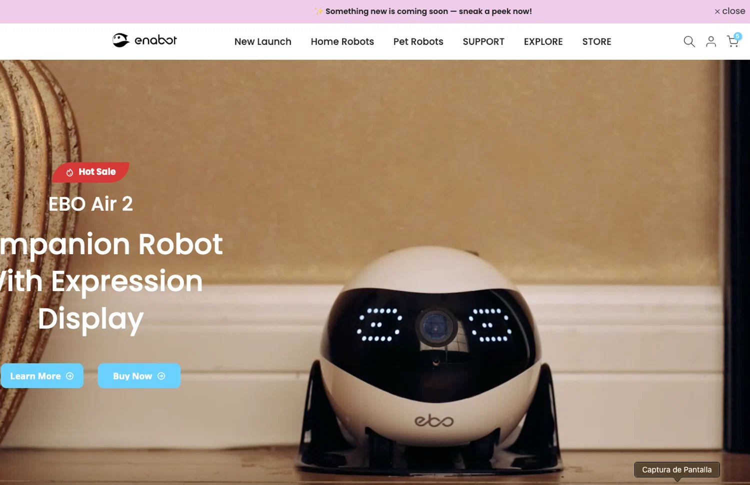 Enabot coupon code screenshot showing code ROLA10 applied at Enabot checkout page. Uploaded by SimplyCodes community member ELOIN777 on May 14, 2025