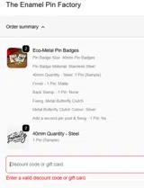 GO10 coupon verification screenshot