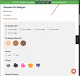 WOOD25 coupon verification screenshot