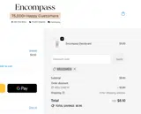 Encompass Farming coupon verification screenshot