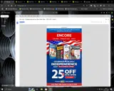 4JUL25SW coupon verification screenshot