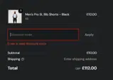 CHEEKY3 coupon verification screenshot