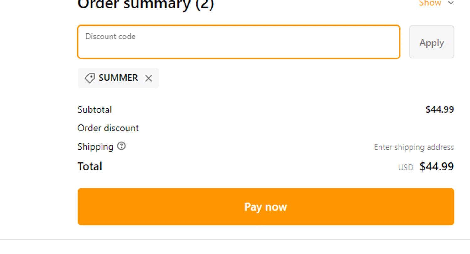 EnemaSupply.com checkout page showing EnemaSupply.com promo code box | Screenshot taken by SimplyCodes community member on Oct 24, 2023